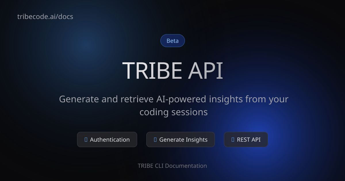 tribecode API Usage Guide